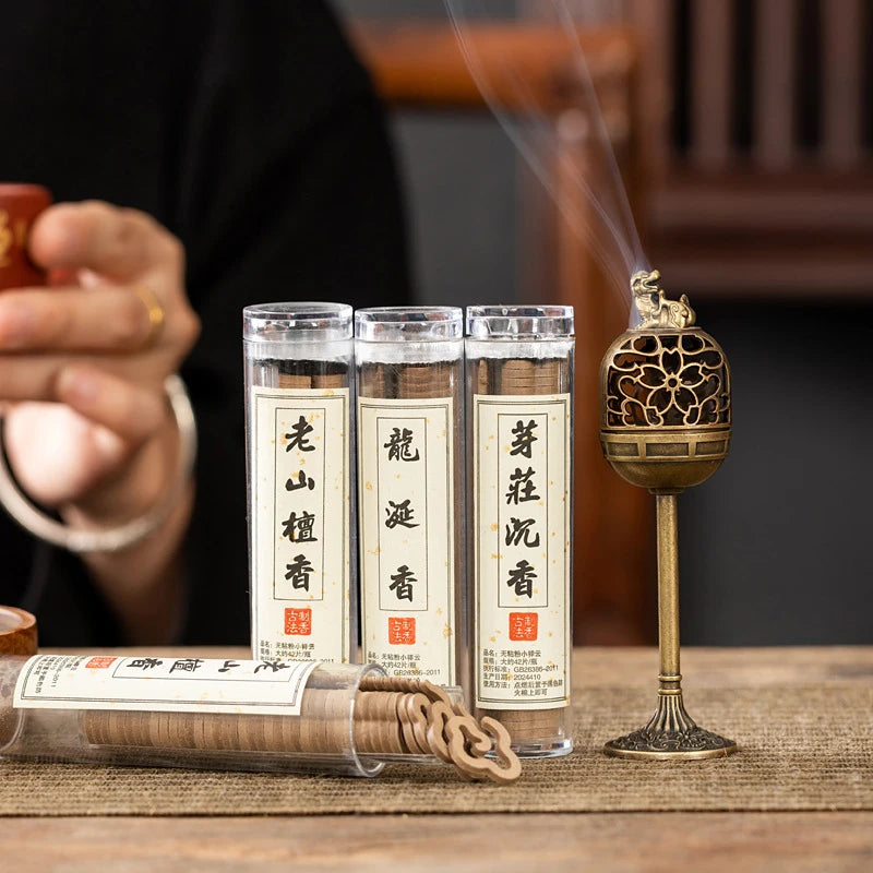 Incense Holder Incense Burners Road Small Incense Burner Indoor High-foot Stove Burner Incense Decoration for Home porta incenso