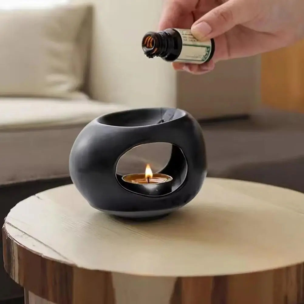 Aromatherapy Burner Ceramic Candle Heater Oil Diffuser Furnace Home Salon Spa Incense Decoration New Arrival