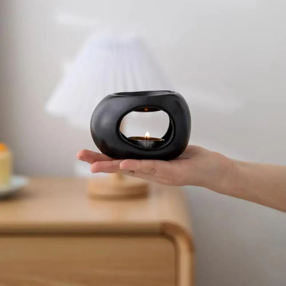 Aromatherapy Burner Ceramic Candle Heater Oil Diffuser Furnace Home Salon Spa Incense Decoration New Arrival