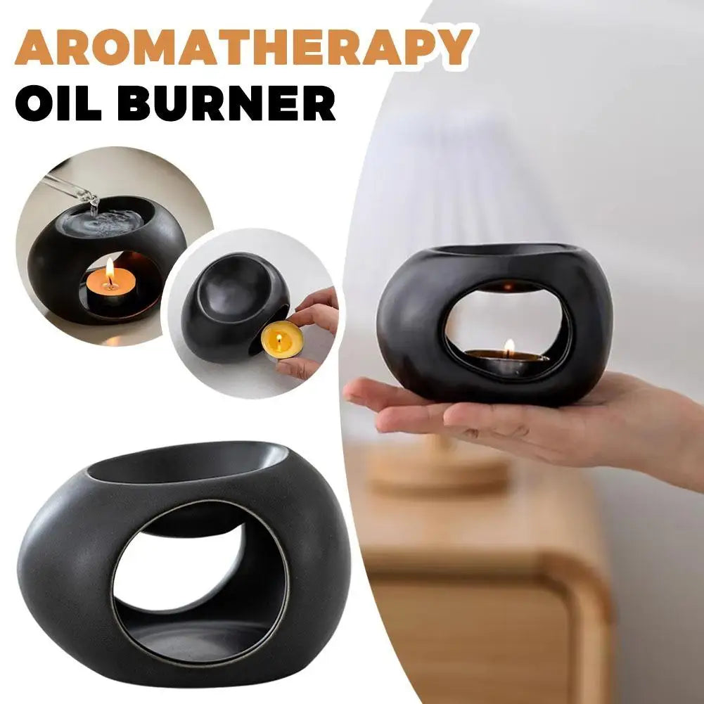 Aromatherapy Burner Ceramic Candle Heater Oil Diffuser Furnace Home Salon Spa Incense Decoration New Arrival