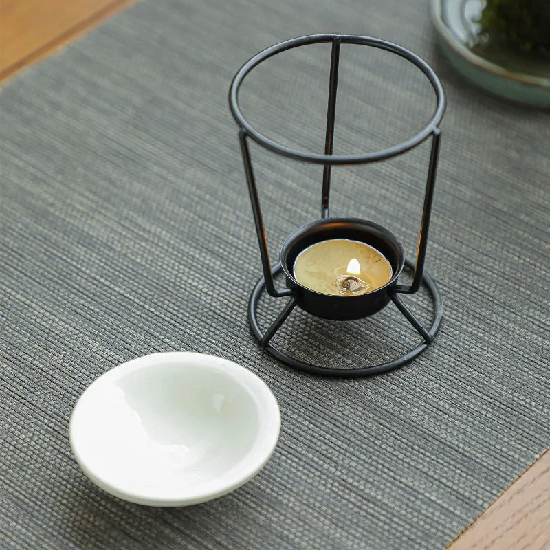 New Aromatherapy Burner Essential Oil Lamp Burner Incense Wax Burner Household Candle Lamp Burner