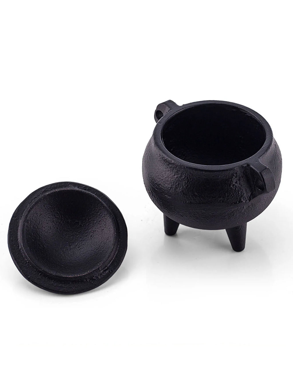 Cast Iron Incense Burner with Lid, Yoga Meditation Purification Incense Burner, Desktop Decoration Ornament, Incense Holder