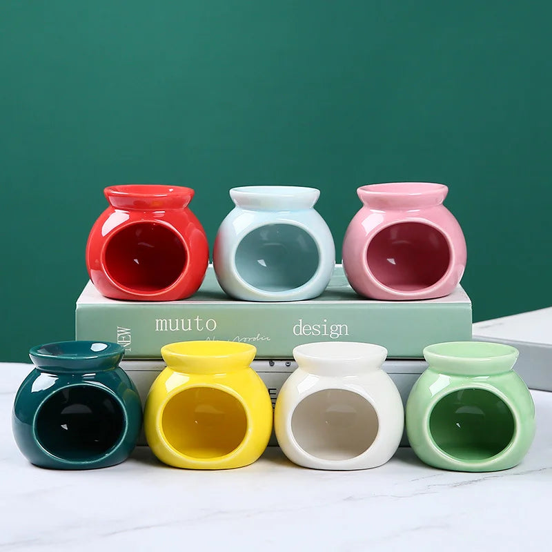 Essential Oil Burners Wax Melt Warmer Aromatherapies Aromas Diffuser Furnaces Ceramics Tealight Holder Decors