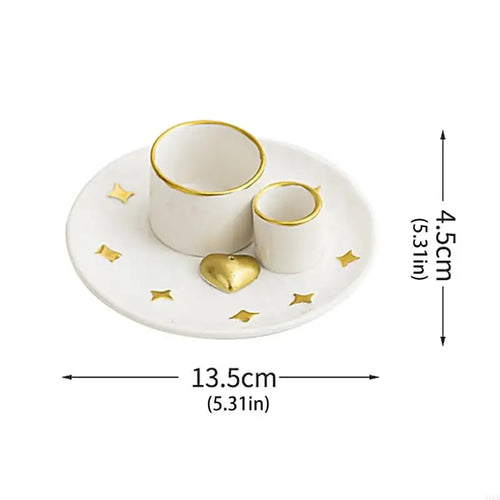 4 in1 Incenses Holder,Sages Burners Holder,Palos Santo Holder Burners Ashes Catcher Tray Holder Meditations Decors Y5GB