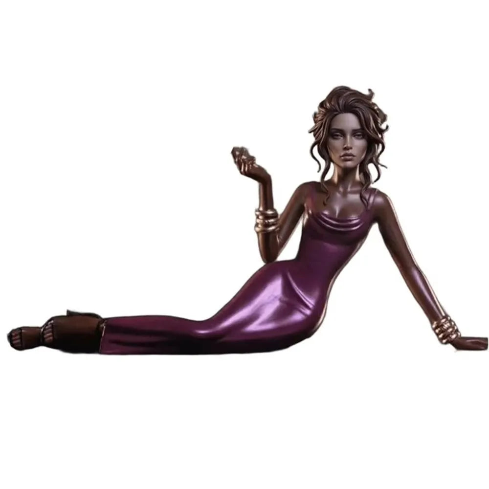 Handcrafted Incense Stick Holder Resin Creative Women Figurine Incense Burner Modern Abstract Ornament Aroma Statue Stand