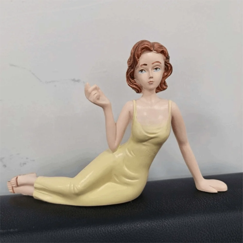 Handcrafted Incense Stick Holder Resin Creative Women Figurine Incense Burner Modern Abstract Ornament Aroma Statue Stand