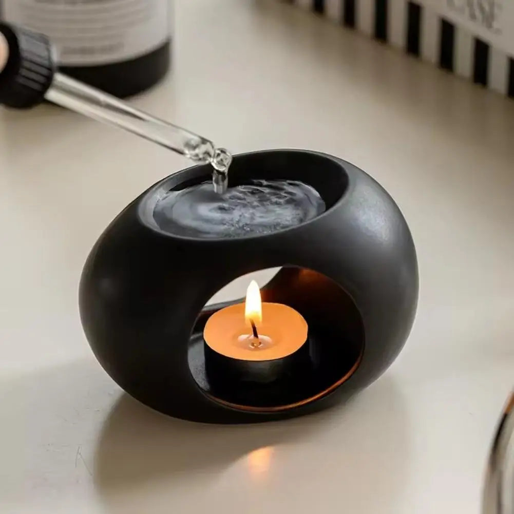 Aromatherapy Burner Ceramic Candle Heater Oil Diffuser Furnace Home Salon Spa Incense Decoration New Arrival