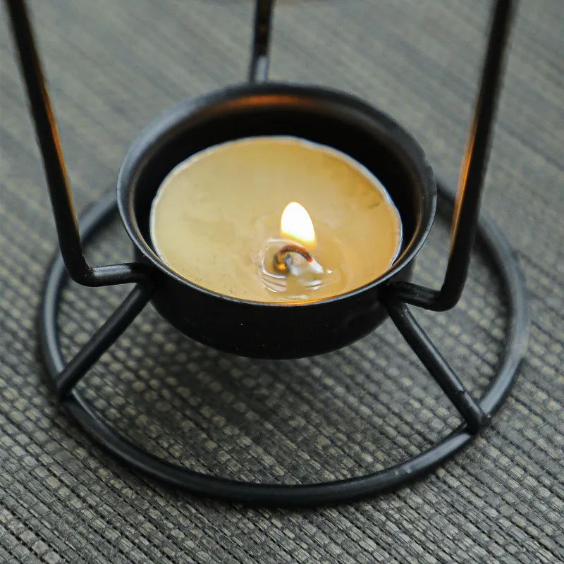 New Aromatherapy Burner Essential Oil Lamp Burner Incense Wax Burner Household Candle Lamp Burner
