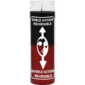 7 day Reversible-Black/Red Candle